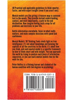 Mental Models: 30 Thinking Tools that Separate the Average From the Exceptional. Improved Decision-Making, Logical Analysis, and Problem-Solving.