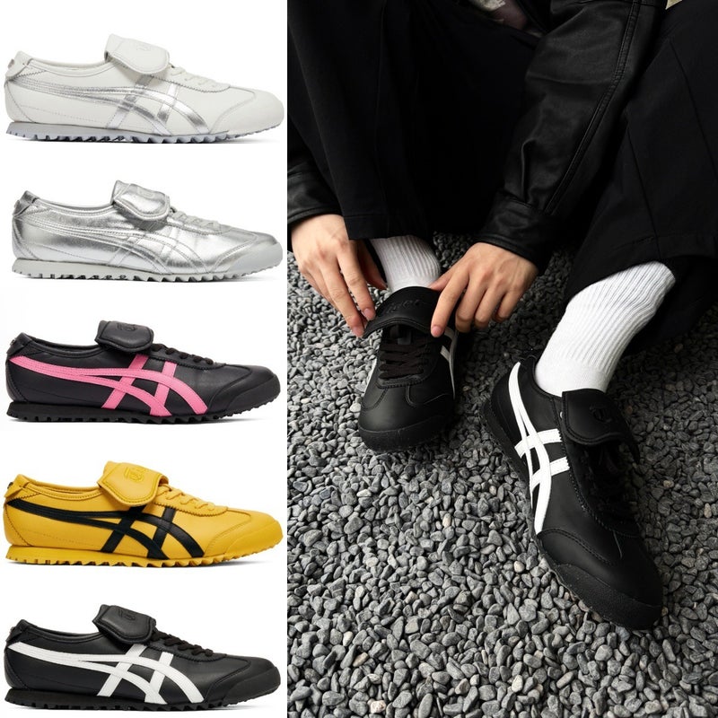 ON New Flip-Top [Pu Yuan] Huang Meiying's Original Onitsuka Tiger MEXICO66GOLF Retro Casual Couple Shoes - Image 2