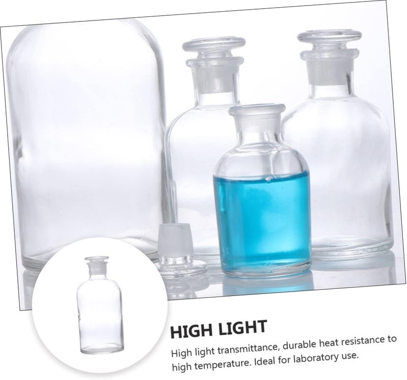 All storage space compatible Luxshiny Narrow Mouth Glass Reagent Bottle Borosilicate Chemical Storage Container with Clear Scale for Laboratory Use High Temperature Resistant Liquid and Powder Holder All usage compatible Spec upgraded improved quality All territory compatible build Air & land transit compatible Month-round consistent deliver Multi-budget available picks All-scene tailored quality Suburban residential ship Trendy economical quality All region coverage Cost saving design picks Cross product combo compatible Solid anti-deform Standard fit Daily wear upgraded resistant material Cost effective upgraded craftsmanship User tested optimized build Multi-purpose Well-engineered versatile build Flexible anti-break Classic practical design Multi warehouse process Anti topple design Full land route delivery - Image 2