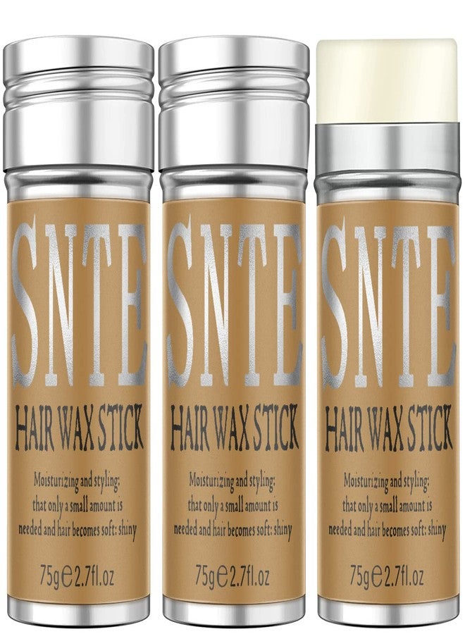 Samnyte Hair Wax Stick for Smoothing Flyaways & Taming Frizz, 3PCS - New Upgrade Slick Stick for Wigs, Women & Baby Hair - Image 1
