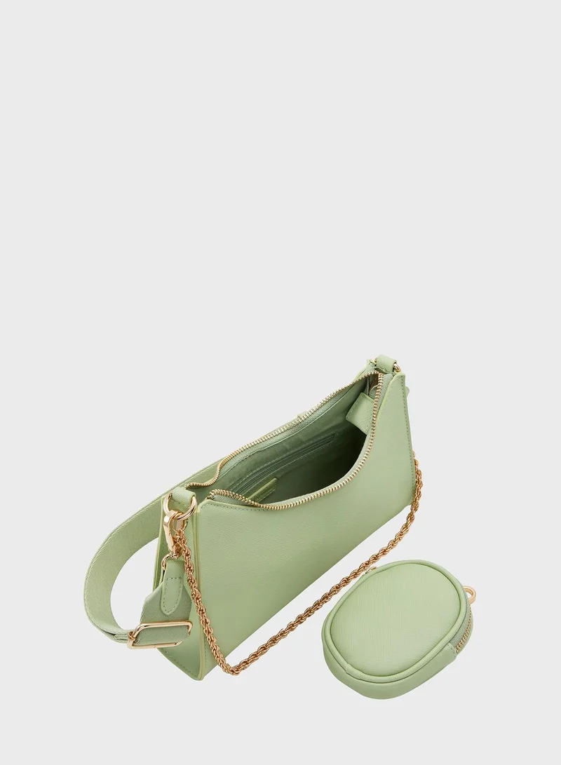 CALL IT SPRING Adreddia Zip Over Crossbody Bag