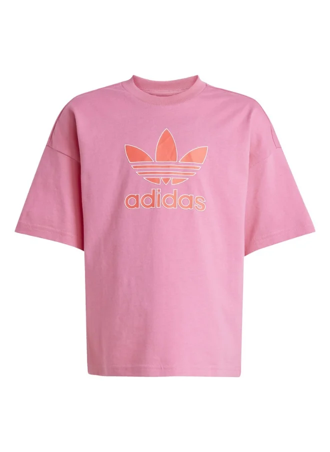 Adidas adidas TREFOIL TEE Pink Originals Kids T-SHIRTS