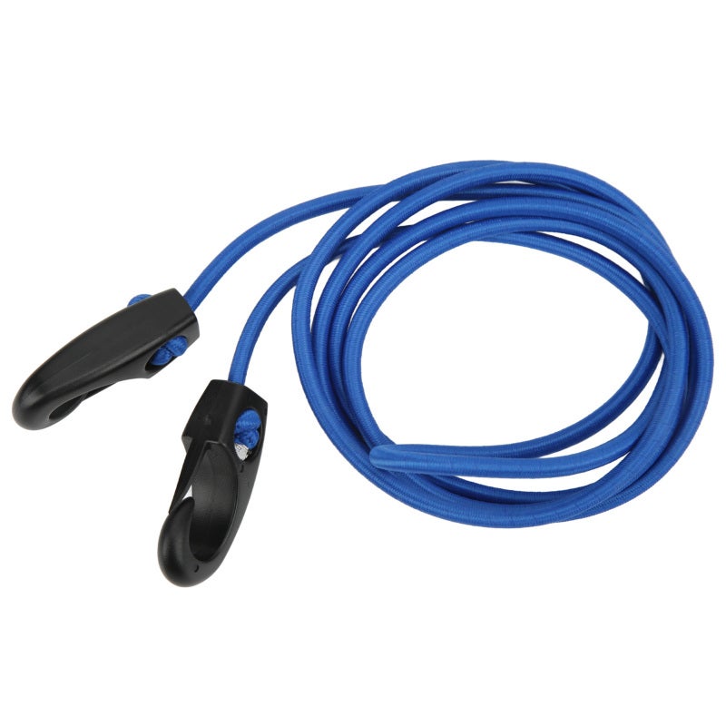 Kayak Bungee Cord 189Cm 5Mm Blue - Easy To Cut And Carry Shock Absorbing Cord For Kayak Canoe Home Office Vehicle Garage - Image 1