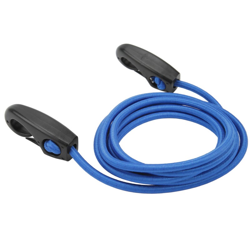 Kayak Bungee Cord 189Cm 5Mm Blue - Easy To Cut And Carry Shock Absorbing Cord For Kayak Canoe Home Office Vehicle Garage - Image 2