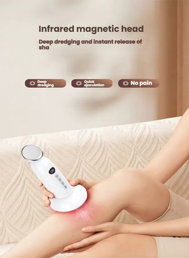 Generic Massage Muscle Stimulator Traditional Chinese Acupressure Massager Family Friendly Portable 9 Gear Suction Heating Device  - Image 5