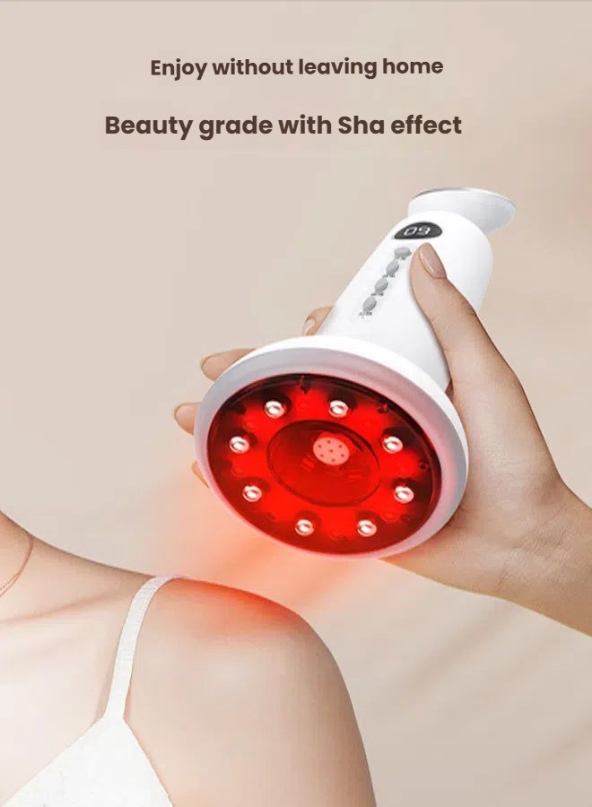Generic Massage Muscle Stimulator Traditional Chinese Acupressure Massager Family Friendly Portable 9 Gear Suction Heating Device  - Image 3