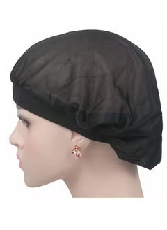Beauenty Satin Bonnet Cap,Sleep Night Cap, Women's Reversible Satin Bonnet,Soft Double Sided Sleep Cap, Protects Natural Hair,Soft Satin Hair Bonnet for Women Girls Silk Sleeping Salon Cap Bonnet  - Image 5