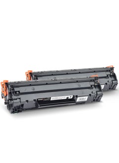 Majesty 85A CE285A Toner Cartridge Compatible with HP LaserJet P1006 P1102 P1102W P1109w MFP M1212nf M1217nfw MF3010 and Canon ImageClass LBP6000 LBP6030W MF3010 Black (2 Pieces)  - Image 2
