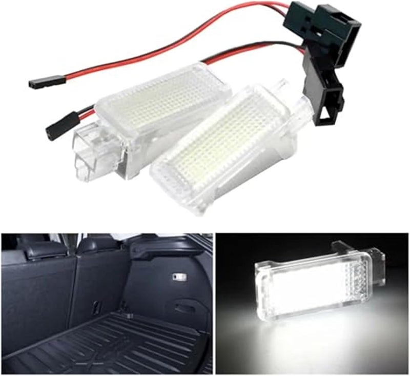 Wivplex 2Pcs Waterproof Car Luggage Compartment Light - Image 2