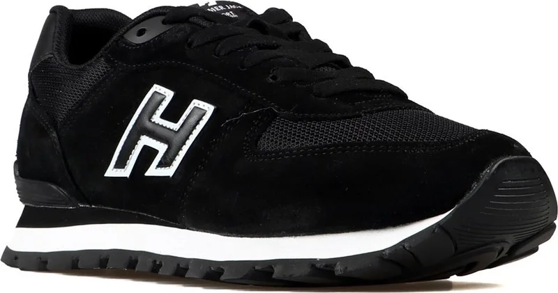 هامر جاك Peru Leather Black Men's Shoes 102 19250-M