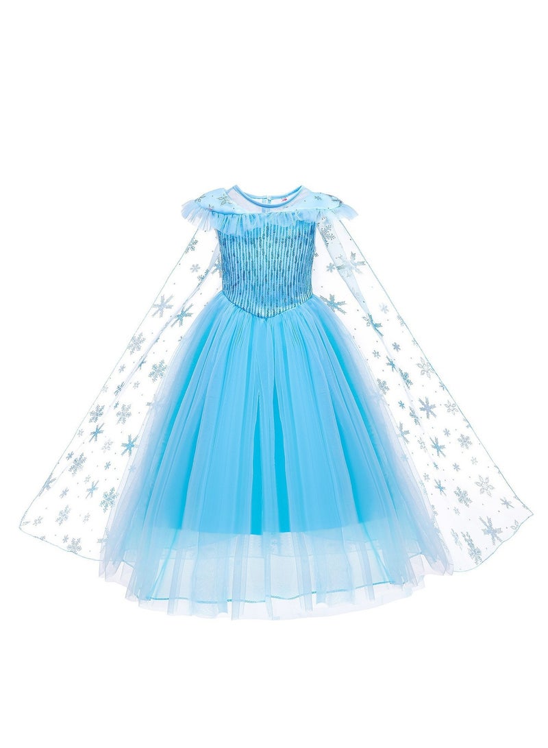 general Princess dress dress tuft dress with cape - Image 2