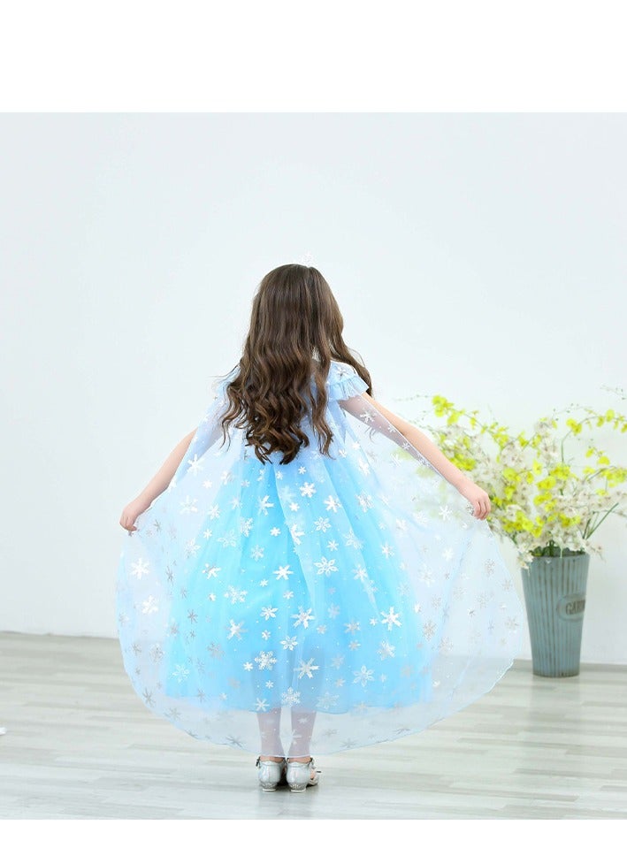 general Princess dress dress tuft dress with cape - Image 5