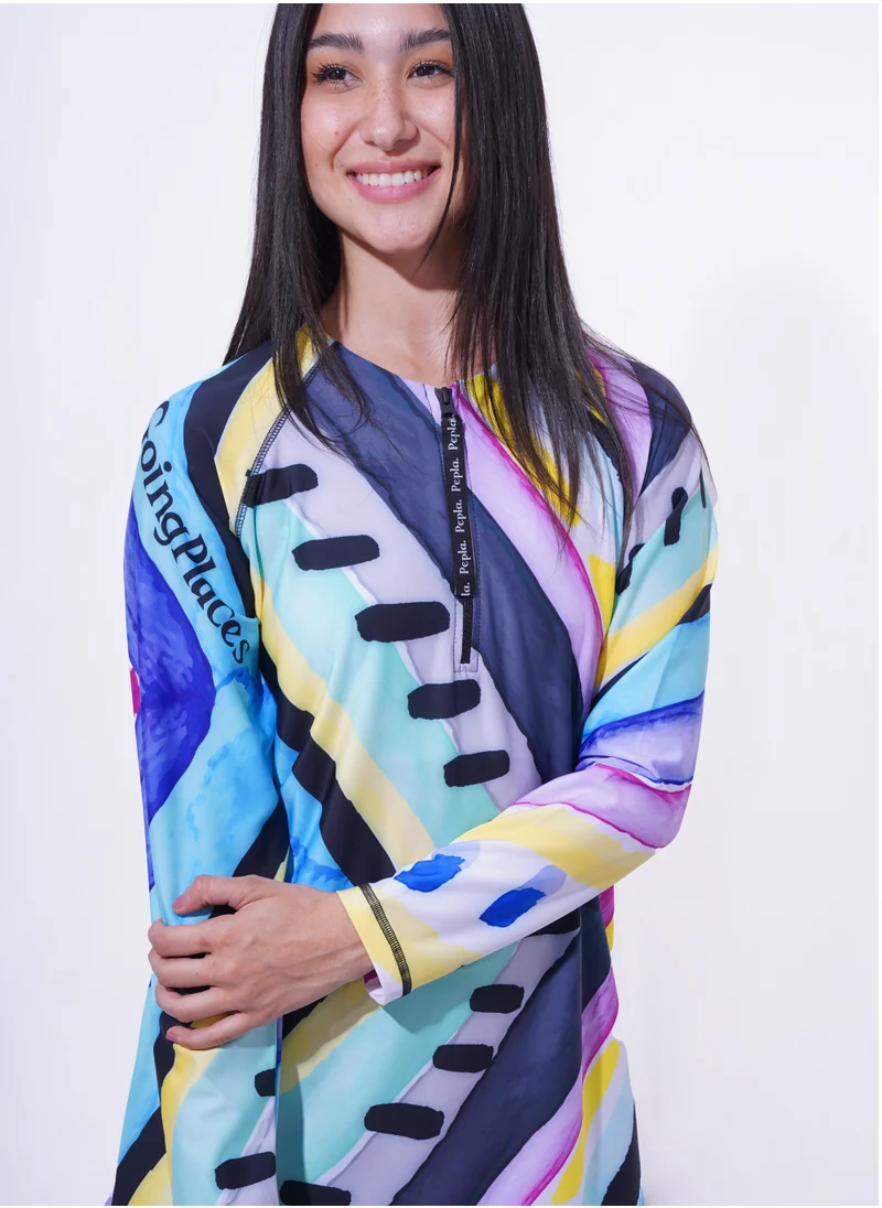 Pepla Adventurer Long Rashguard - Swimwear Top
