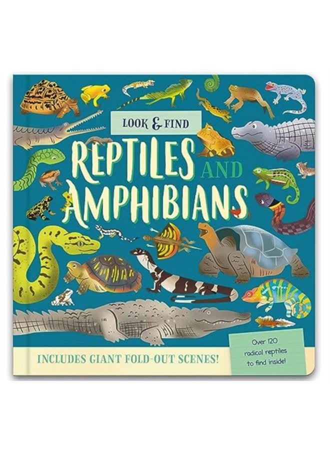 Look Find Reptiles and Amphibians - Hardback