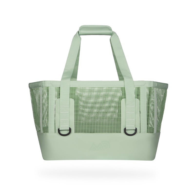 MISSION Boat Gear CASSI Boat Bag, Waterproof Bottom Mesh Beach Bag, Heavy-Duty Outdoor Tote for Boat, Beach, Grocery, Travel & Pool, Premium Marine Gear Carryall - Image 1