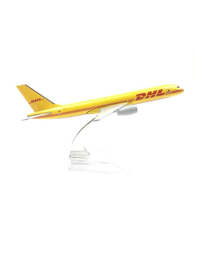 ديتريند DHL طائرة دييكاست نموذج طائرة معدنية مصغرة - Image 1