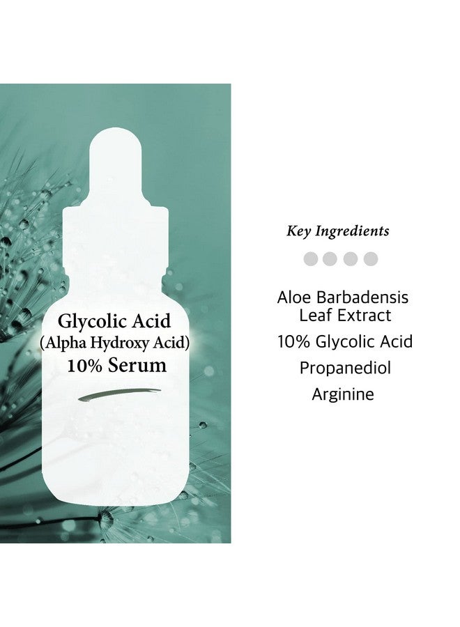 Cos De BAHA Glycolic Acid 10% AHA Peel Serum for Facial-Face Peel for Acne Scars - Alpha Hydroxy Acid for Tone it up, Wrinkles and Lines Reduction, Healthy Radiant Skin, Peel Off Face Masks, 1 Fl Oz - Image 3
