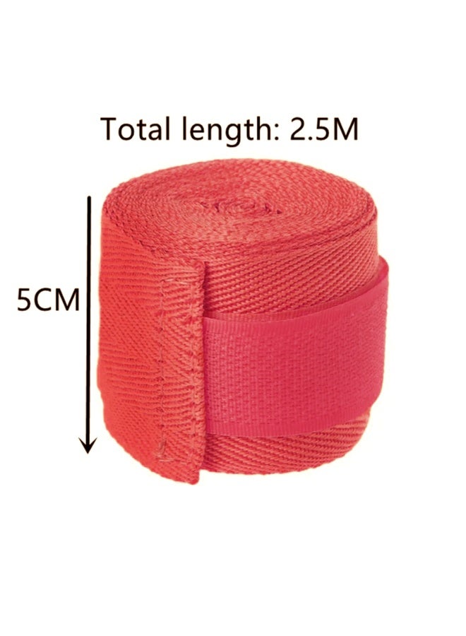 Generic Boxing Hand Wrap, Boxing Gloves Fist Protector 2.5 meter Bandages  - Image 2