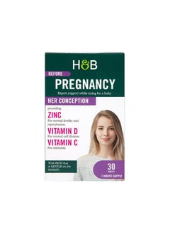 Holland & Barrett Women's Pre-Pregnancy Multivitamin & Mineral 30 Tablets