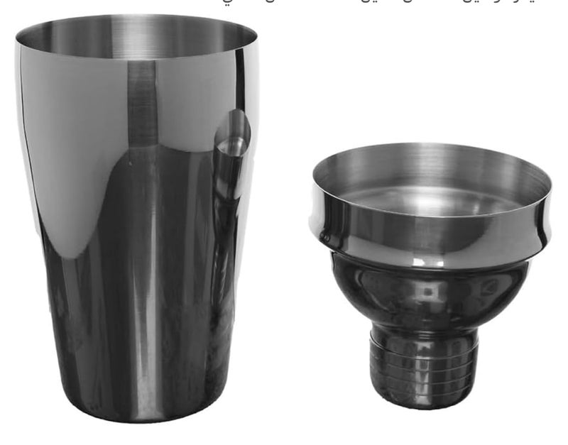 Stainless Steel Cocktail Shaker Size 550 Ml Silver - Image 1