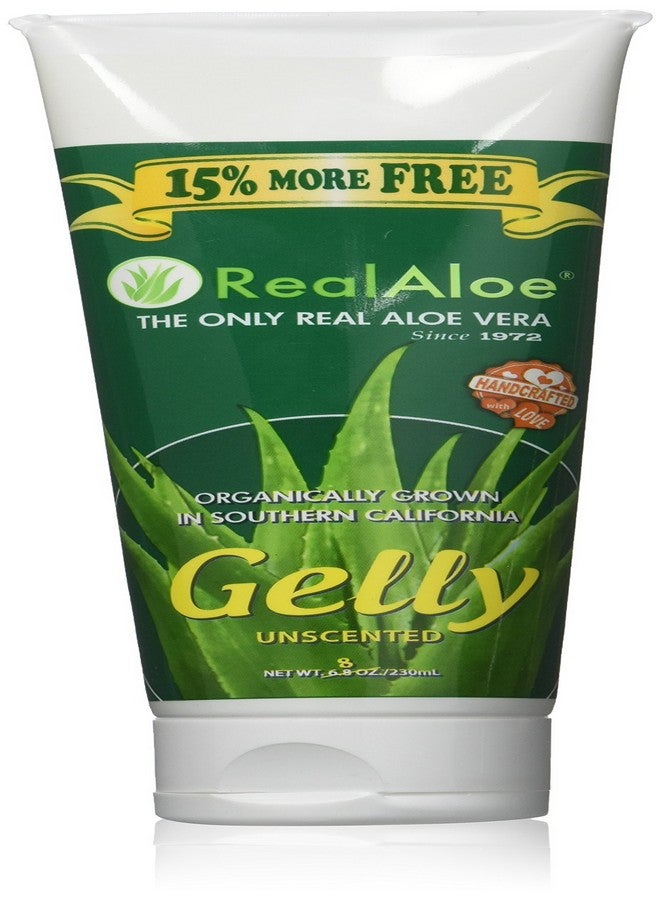 Real Aloe Vera Real Aloe Aloe Vera Gelly - Unscented 8 oz (230 ml) Gel - Image 1