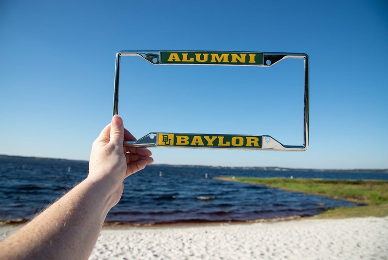 Desert Cactus Baylor University Car Accessories Bears Metal License Plate Frame and Tag Holder for Front or Rear of Car (Alumni) - Image 5