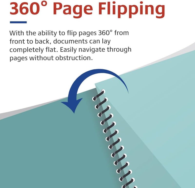 TruBind 10mm (3/8 in.) Spiral Binding Coils for Reports, Presentations and Proposals | 4:1 Pitch | 12 in. Length | Black | 75 Sheets Binding Capacity | 100 Pack - Image 5