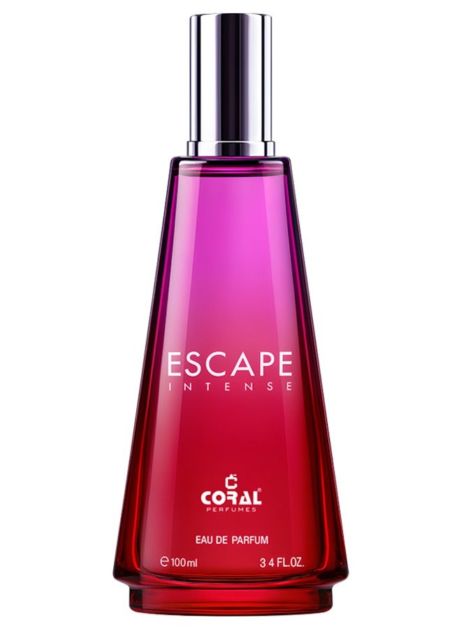 كورال عطر إسكيب إنتنس للنساء، أو دو برفيوم بثبات طويل، 100 مل - Image 1