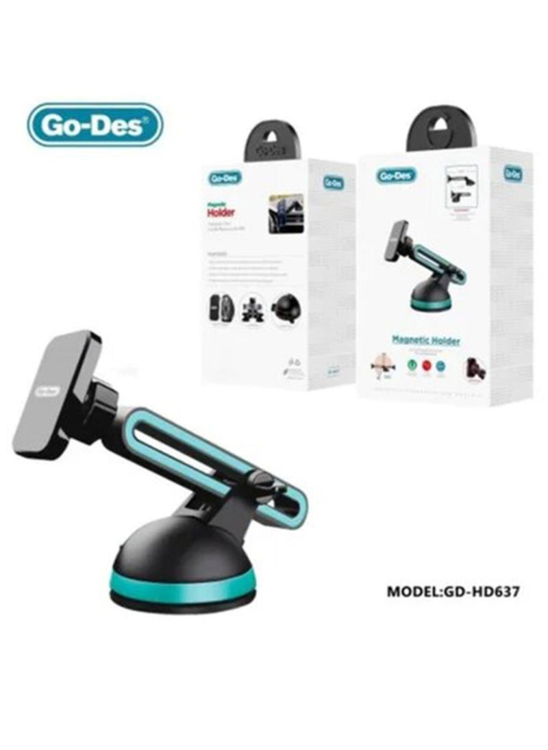TIGER "Adjustable Neck Magnetic Car Phone Holder Mount – Flexible, Secure, Hands-Free Design for iPhone & Android (Black)"  - Image 4