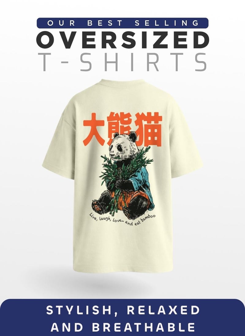 NOBERO Men Oversized Graphic Printed T-shirt - Image 3