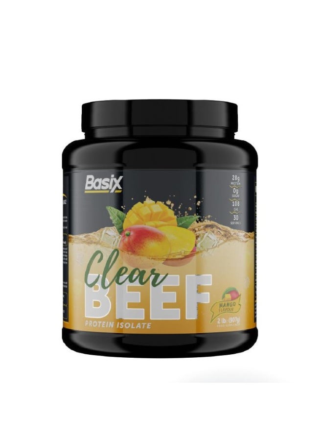 Basix Clear Beef Pro Iso Mango 2Lb  - Image 1