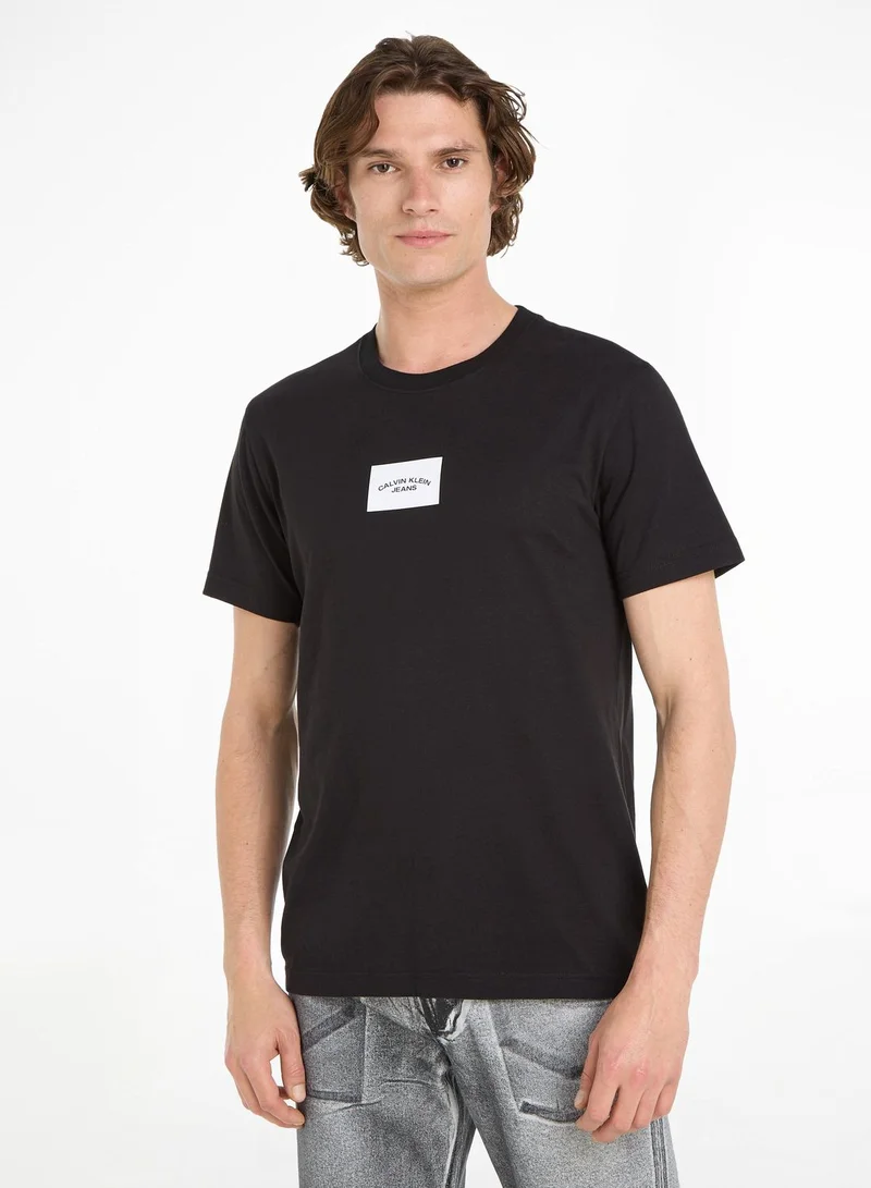 Calvin Klein Jeans Logo Crew Neck T-Shirt