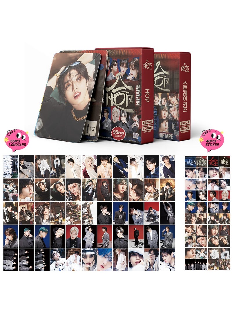 Generic 95Pcs Straykids HOP LOMO Cards 2025 SKZ PhotoCards 2025 K-pop SKZOO HIPTAPE Collectors Stray Kids Poster  - Image 2