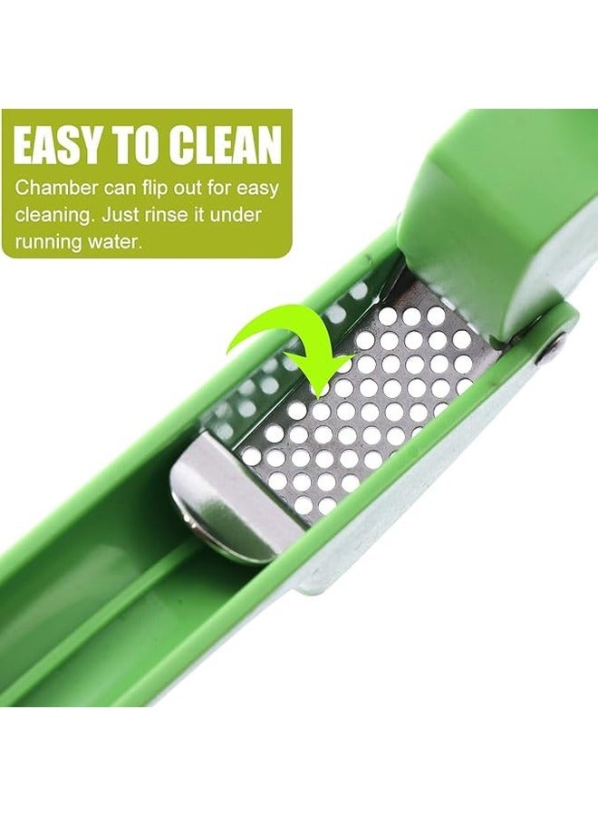 مطحنة الثوم اليدوية، مفرمة الثوم الصغيرة، 2024 مفرمة الثوم اليدوية الجديدة، كسارة الثوم المحمولة، عصارة الثوم المصنوعة من الفولاذ المقاوم للصدأ سهلة الضغط للاستخدام اليومي في المطبخ، عصارة الثوم - Image 2