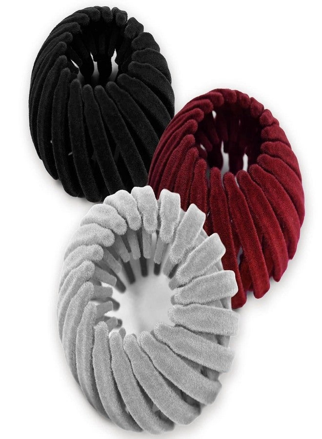 YANWENX 3 Pcs Bird Nest Magic Hair Clip,Hair Accessories for Women, Expandable Hair Bun Maker, Hair clips for Thick Thin hair,Multicolour1 - Image 1