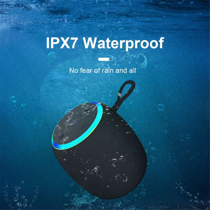 XDOBO BMTL Rainbow BT Audio Rainbow Mini 15W Outdoor Riding Plug-in Wireless Waterproof Desktop Speaker FM Radio - Image 5