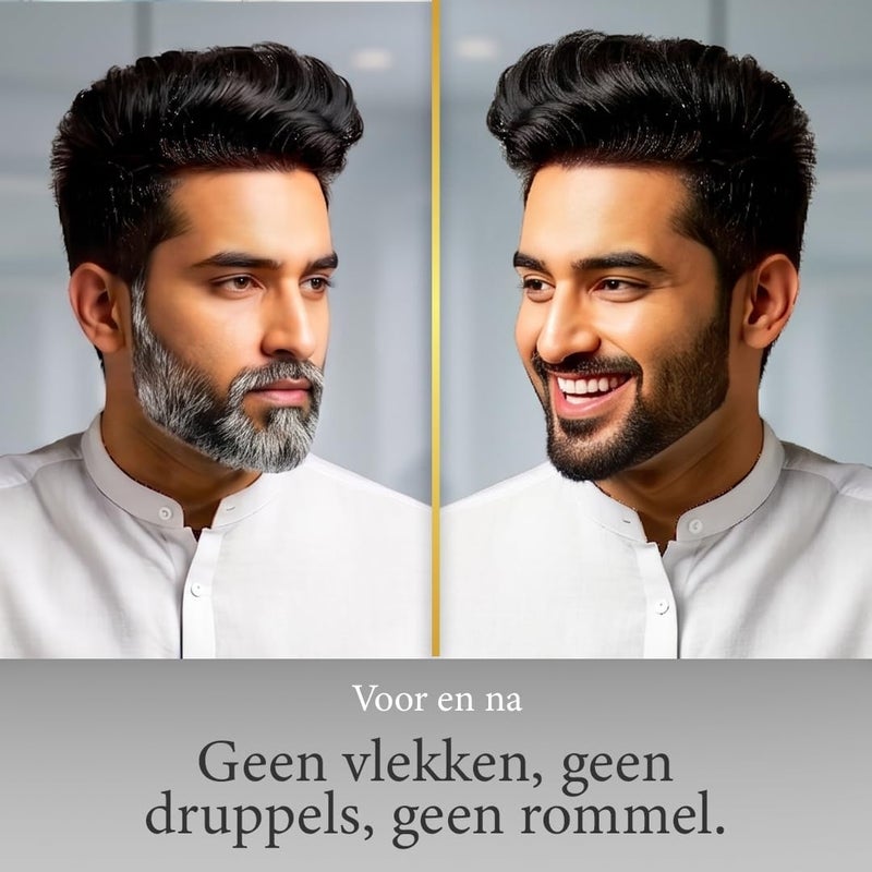 Bigen Men's No Ammonia Beard Color - Dark Brown B103 - Image 3