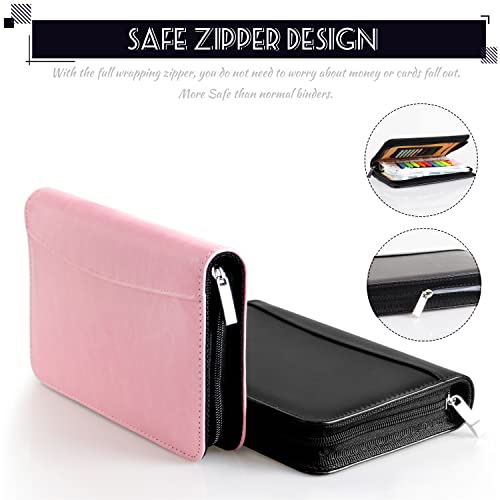 Nefeeko Budget Binder with Zipper Envelopes, Cash Envelopes for Budgeting, A6 PU Leather Budget Planner 2026 with Cash Envelopes Calculator, Bill Money Organizer for Cash Saving Budget System Wallet - Image 4