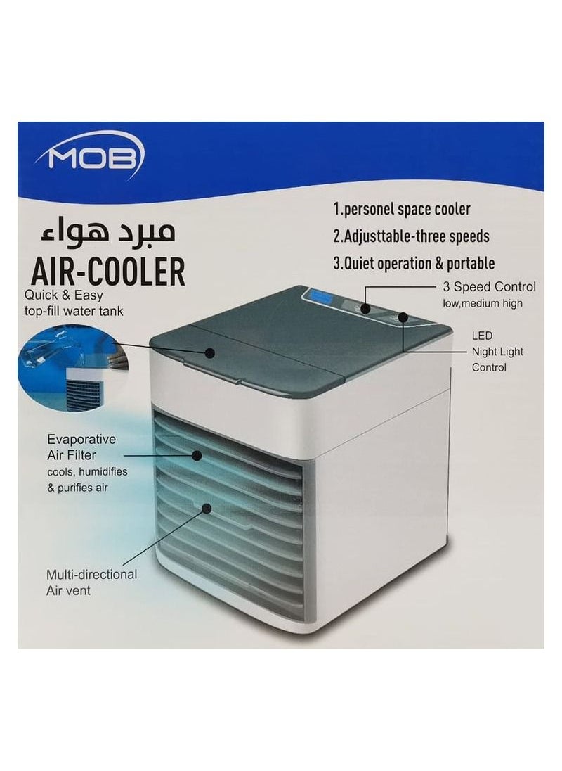 MOB Air Cooler For Personal Space Mini Water Air Cooler USB Air-Cooler