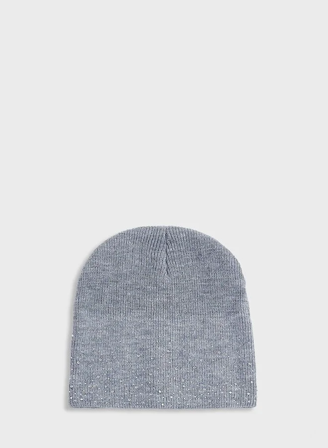 ELLA Diamante Winter Beanie  & Glove Set