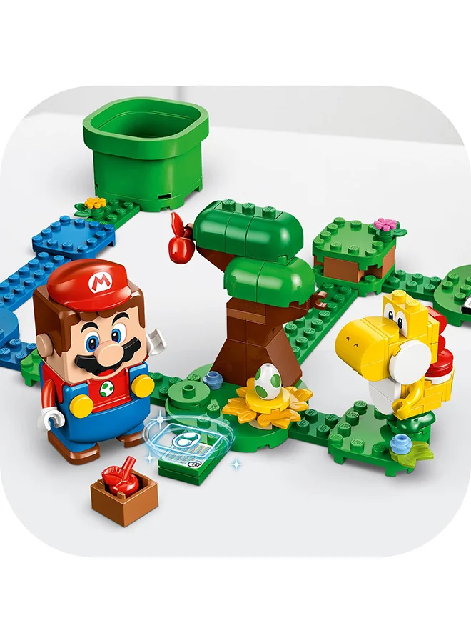 LEGO 71428 Super Mario Yoshis’ Egg-Cellent Forest Expansion Set, Collectible Toy For Kids, 2 Brick-Built Characters, Gift For Girls, Boys And Gamers Aged 6 And Over (107 Pieces)