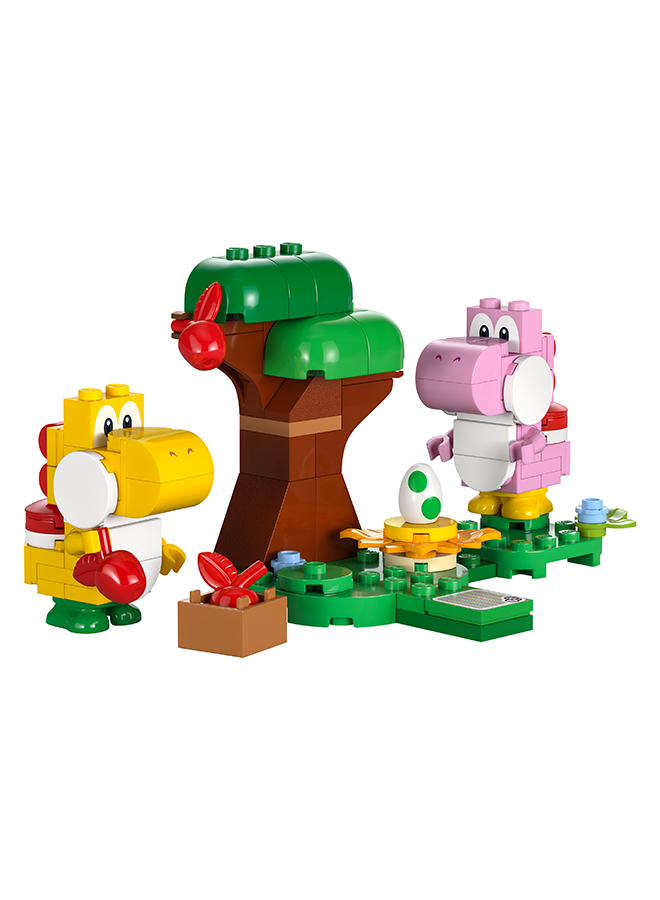 LEGO 71428 Super Mario Yoshis’ Egg-Cellent Forest Expansion Set, Collectible Toy For Kids, 2 Brick-Built Characters, Gift For Girls, Boys And Gamers Aged 6 And Over (107 Pieces)