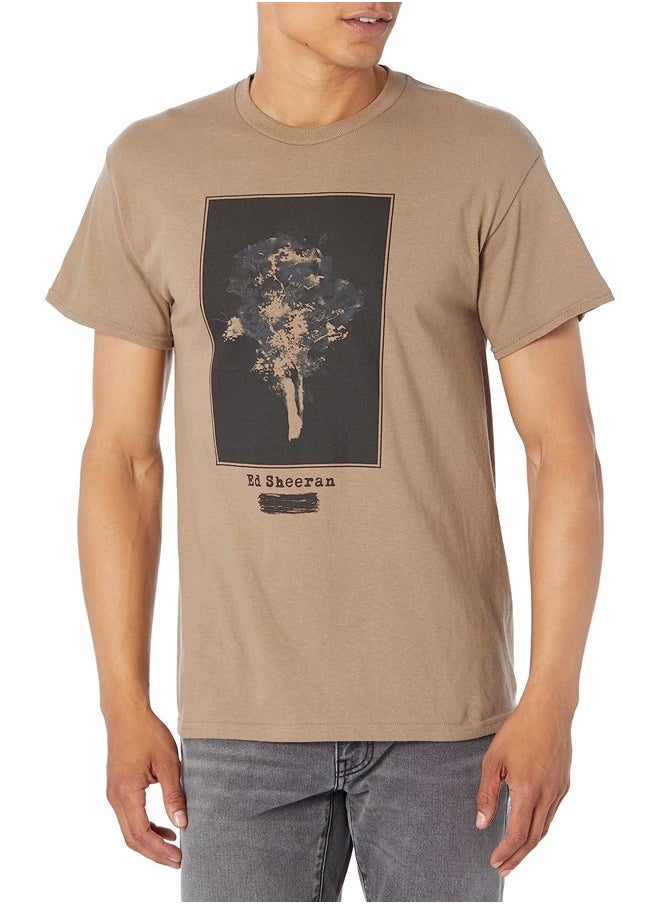 Ed Sheeran - Subtract Sycamore Tree T-Shirt, Brown, Large - Image 1