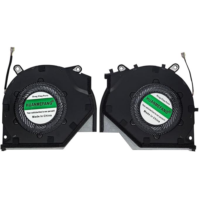 REPLACEMENT NEW CPU +GPU COOLING FAN FOR ASUS ROG16 AIR GU605 GU605MI SEIES FSC9 DFS5L22H15B854 FSC8 DFS5L22H05B854 DC5V 0.8A FAN (PLEASE CHECK THE PICTURE AND PART NUMBER BEFORE PURCHASE - Image 1