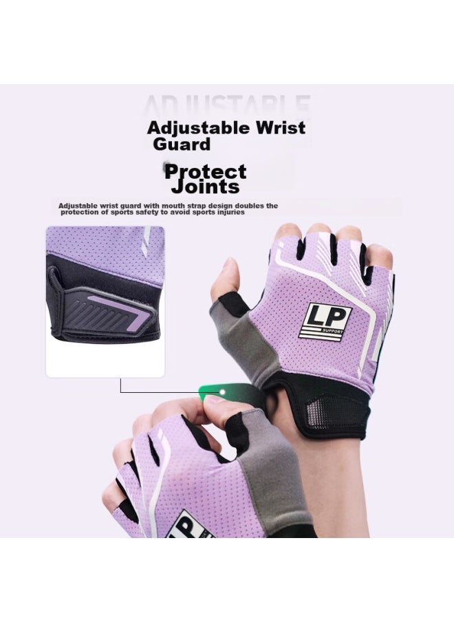 LP Lp Fitness Gloves For Sports, Cycling, Boxing, Tactical, Pull-up Bar, Bicycle, Chin-up Training, Weightlifting, Non-slip, Fingerless  - Image 5