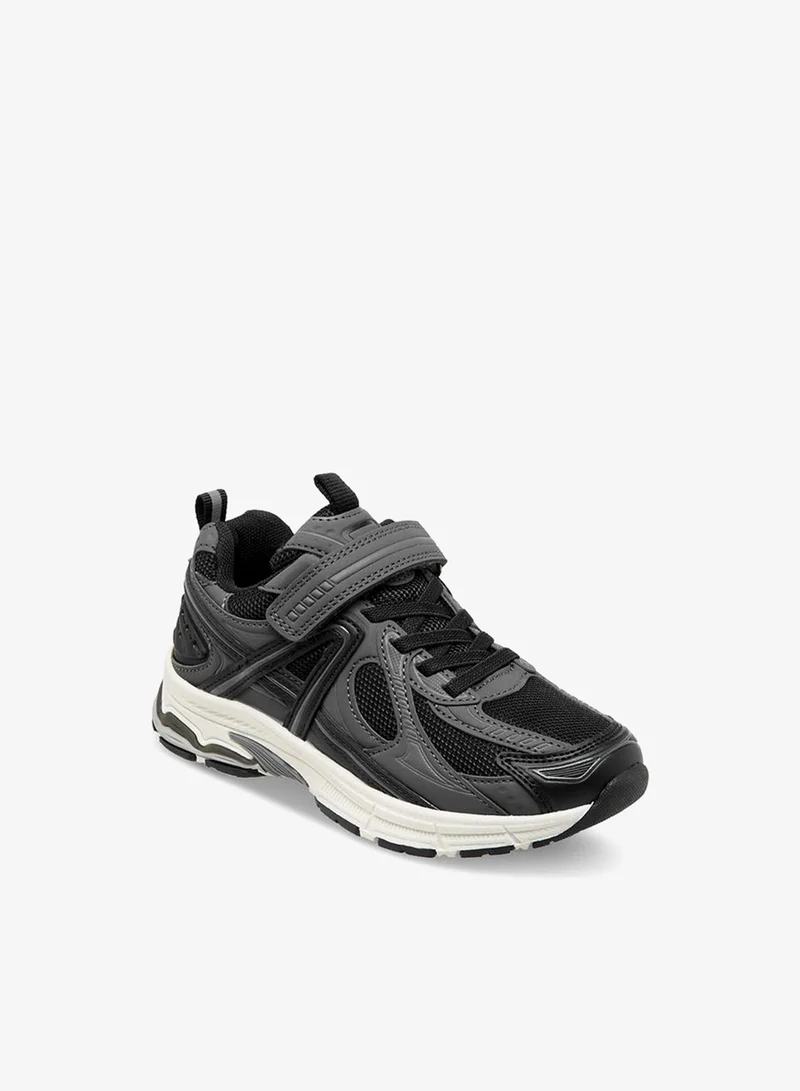 سيد دوتشيني Panelled School Sneakers With Hook And Loop Closure