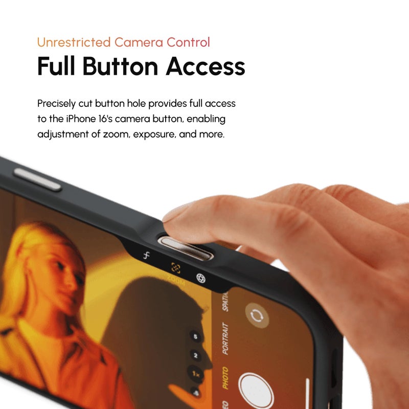 ShiftCam Camera Case Compatible with iPhone 16 | Built-in Lens Mount | Magnetic-Case | Shoot Stunning Photos Instantly (Dark Grey, iPhone 16 Pro) - Image 3