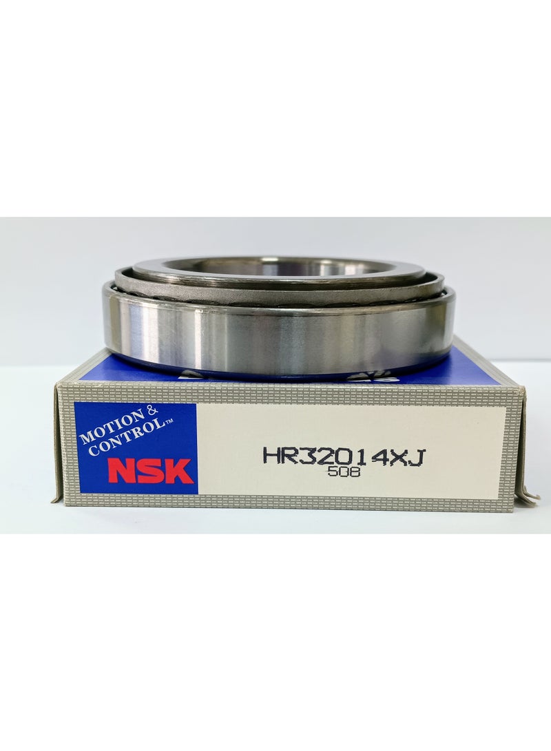 NSK رمان بلي أصلي  مخروطي NSK HR 32014 XJ - سلسلة سعة عالية 32000 - مقاس 70x110x25 ملم - أصلي صنع في اليابان - Image 2