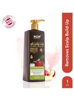 WOW Skin Science Apple Cider Vinegar Shampoo - 1L | Mild Anti-Dandruff Shampoo For Daily Use | Suitable For Men & Women | Balances PH Level | Contains No Sulphates, Parabens or Harmful Chemicals  - Image 2