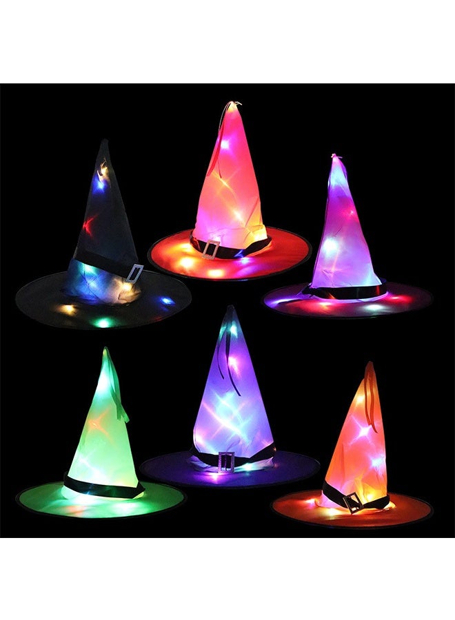 JCB CHIC 38x36 سم  هالوين  قبعة تنكرية وزي تنكري قبعة ساحرة زينة حديقة صغيرة للأطفال مستلزمات الحفلات مهرجان تنكر